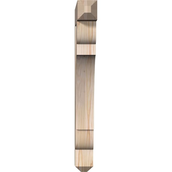 Olympic Craftsman Smooth Bracket, Douglas Fir, 3 1/2W X 20D X 32H